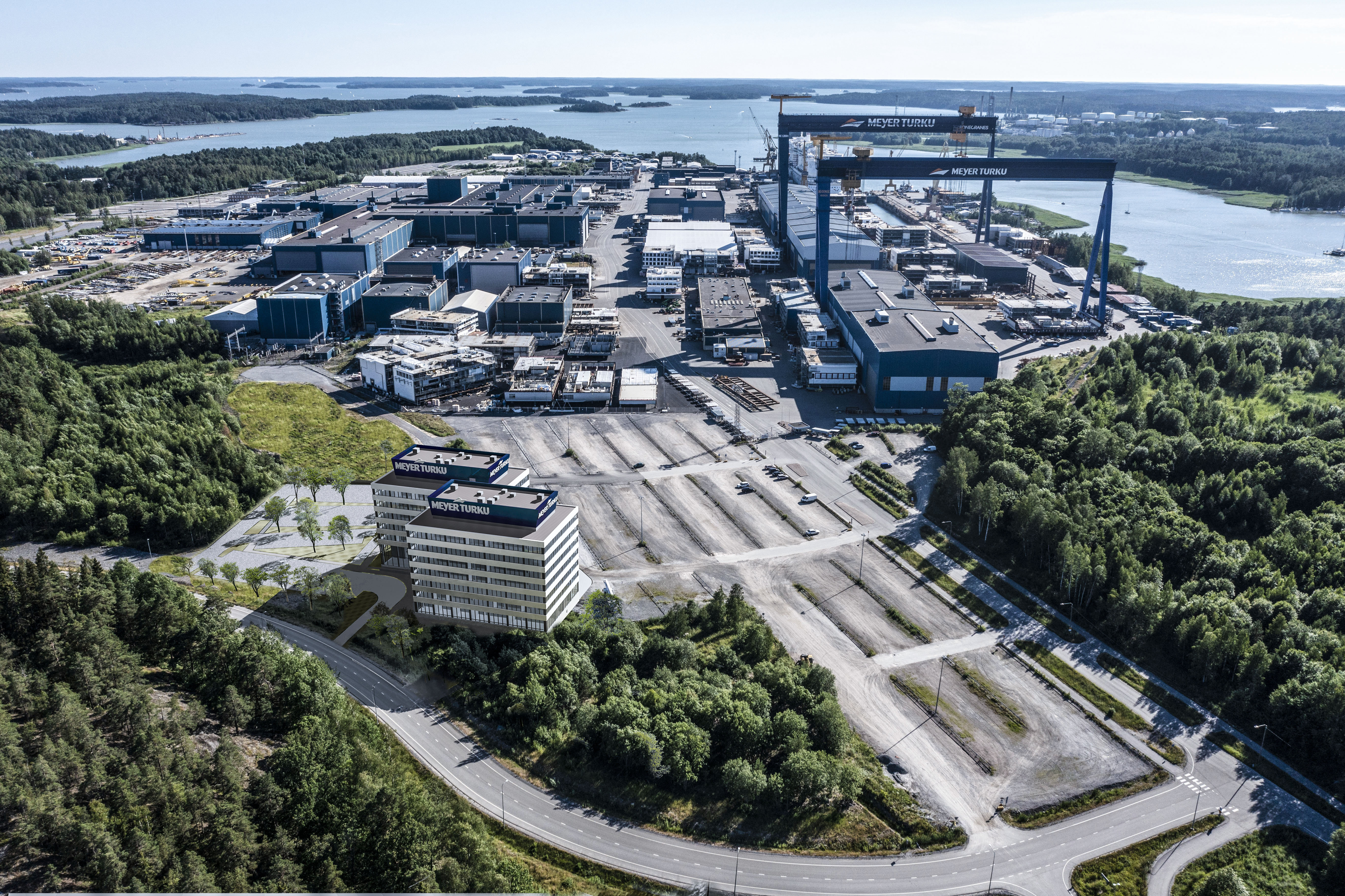 Meyer Turun uuden pääkonttorin rakentaminen käynnistää yhtiön laajan investointiohjelman 